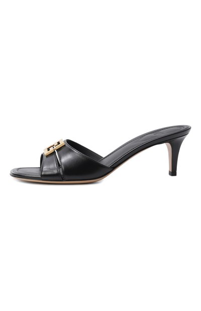 Кожаные мюли ffold 55 FENDI, арт. 8R8538 NA7 F0QA1, фото 4