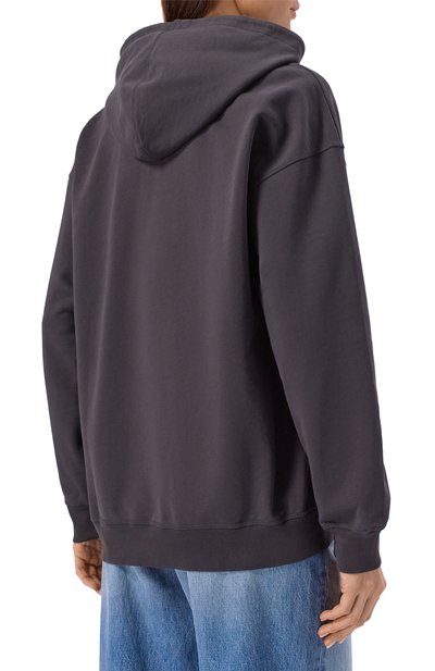 Хлопковое худи GANNI, арт. A1060025, фото 4