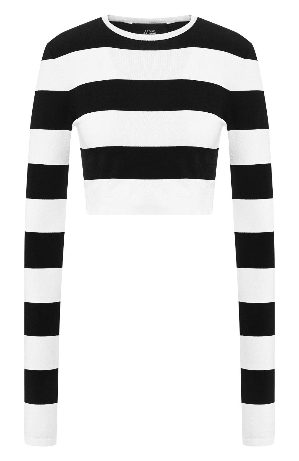 Топ из вискозы MARC JACOBS (THE) черно-белого цвета по цене 29950 руб., арт. M4007825, фото 1 Топ из вискозы MARC JACOBS (THE), арт. M4007825, фото 1