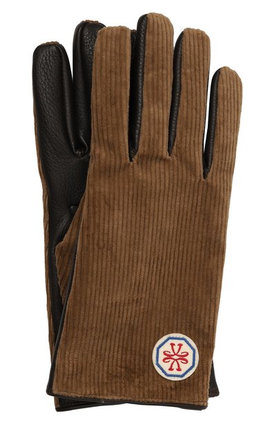 Мужские комбинированные перчатки JACOB COHEN, арт. U A R10 80 D 1342/4017