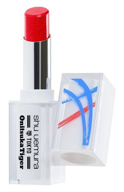 Помада для губ onitsuka tiger rouge unlimited lacquer shine, rd1 flame chaser SHU UEMURA, арт. 4935421731713, фото 4