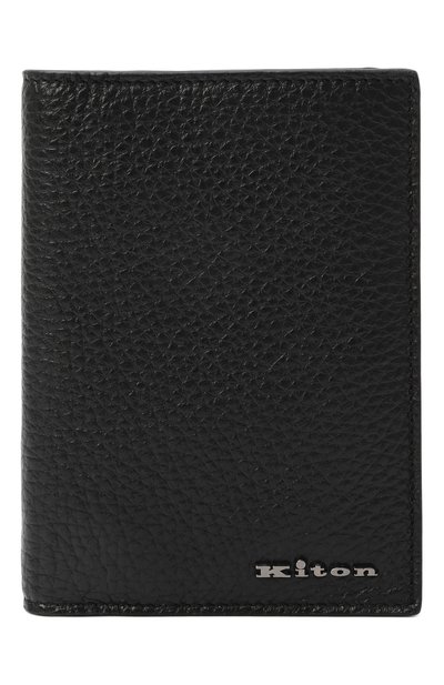 Мужской кожаная обложка для паспорта KITON, арт. UPEA043N0127101