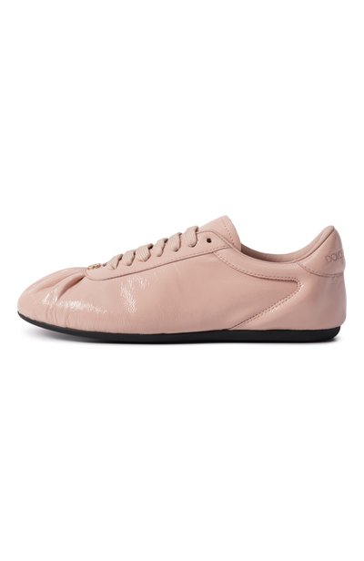 Кожаные кеды ballet DOLCE & GABBANA, арт. CK2485/A9U97, фото 4