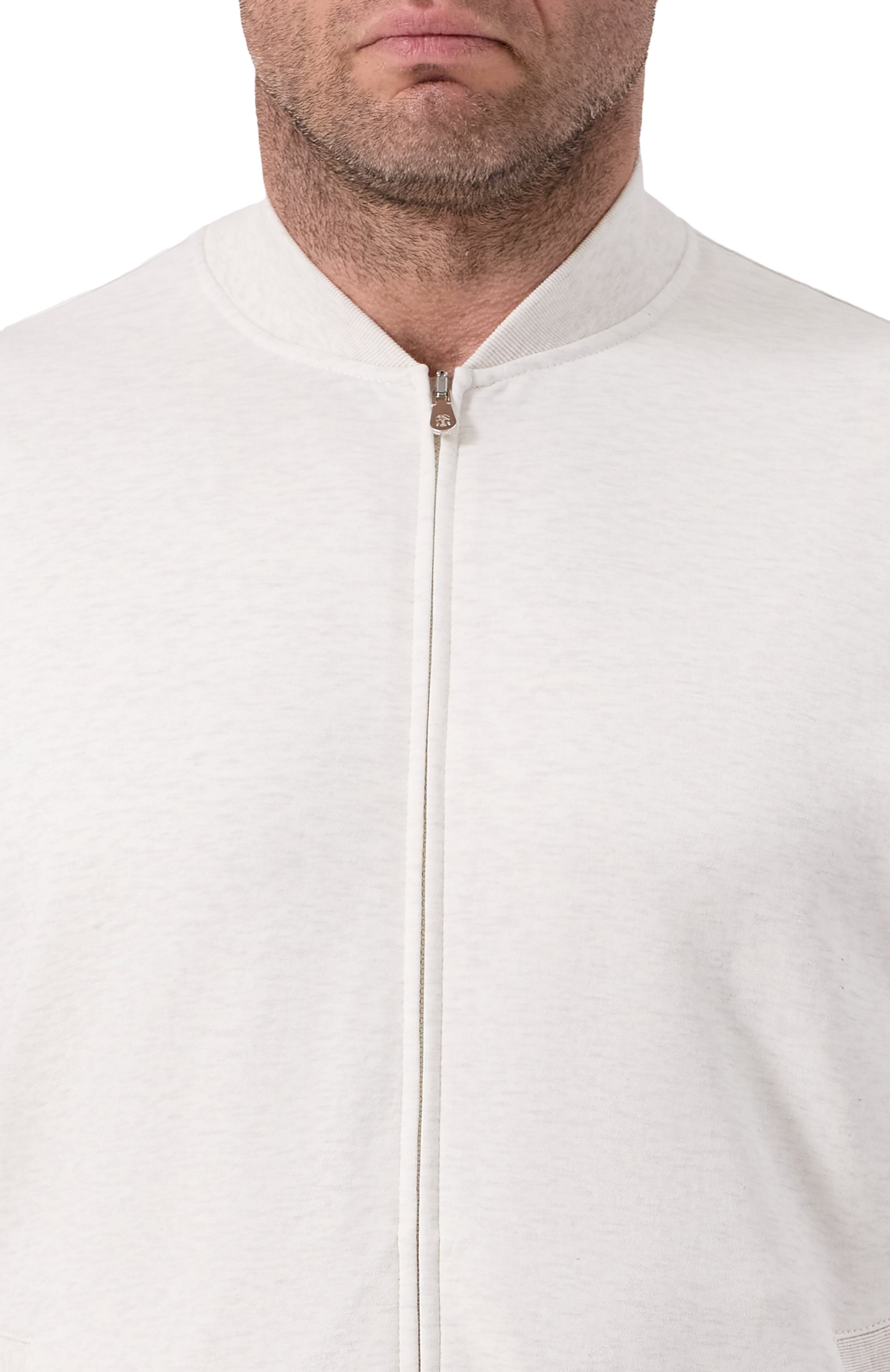 Хлопковая толстовка BRUNELLO CUCINELLI светло-серого цвета по цене 134000 руб., арт. MR8079072G, фото 5 Хлопковая толстовка BRUNELLO CUCINELLI, арт. MR8079072G, фото 5