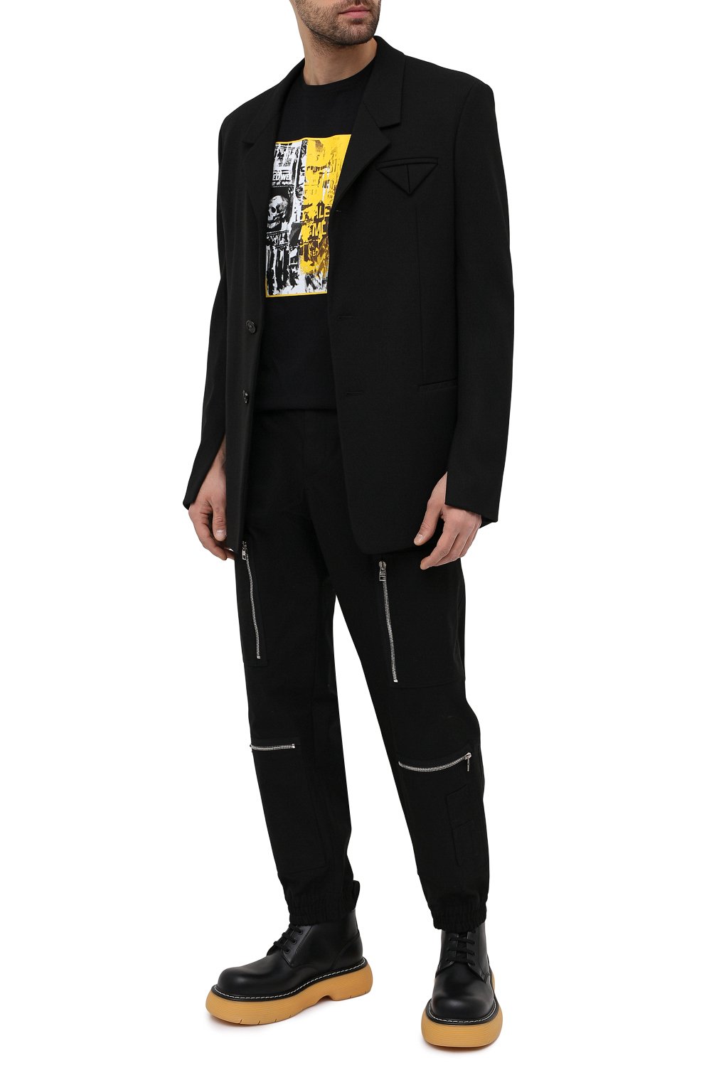 Хлопковая футболка ALEXANDER MCQUEEN, арт. 649877/QQZ57, фото 2