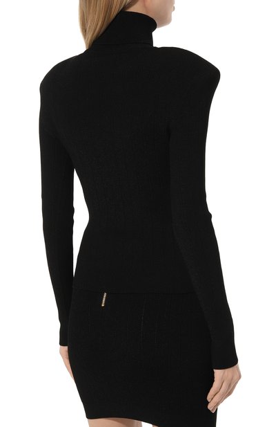 Водолазка из вискозы BALMAIN, арт. AF0KH000KB07, фото 4