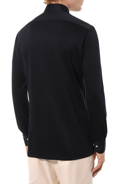 Хлопковая рубашка KITON, арт. UMCNERK06R4911, фото 4