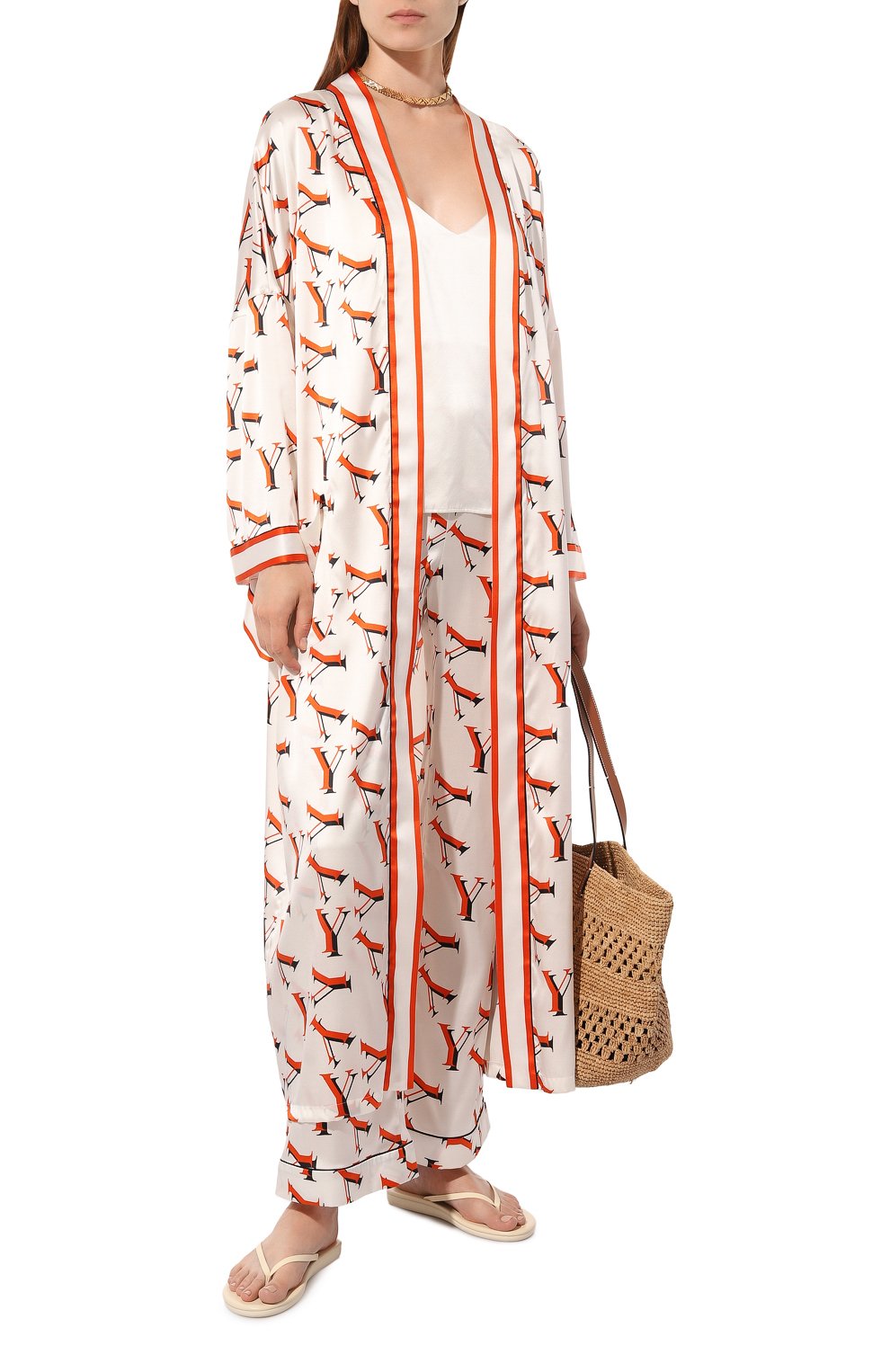 Атласные брюки YANINA, арт. T-2401B/3, фото 2