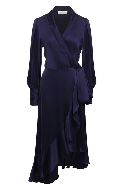 Женское атласное платье ZIMMERMANN, арт. 8066DRB0T