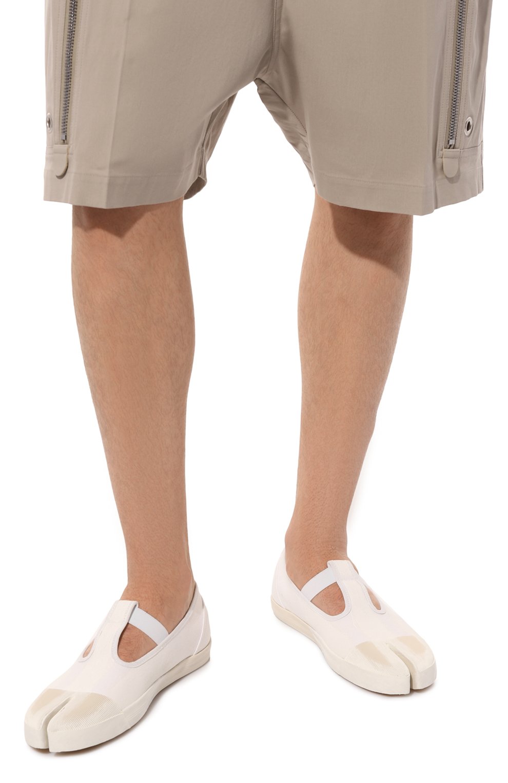 Текстильные слипоны on the deck tabi mary jane MAISON MARGIELA, арт. S97WS0064/P7029, фото 3