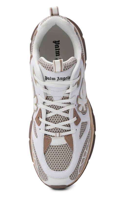 Кроссовки Palm Runner Palm Angels PMIA10TS26LEA001 Бежевый  PMIA10TS26LEA001 Фото 5