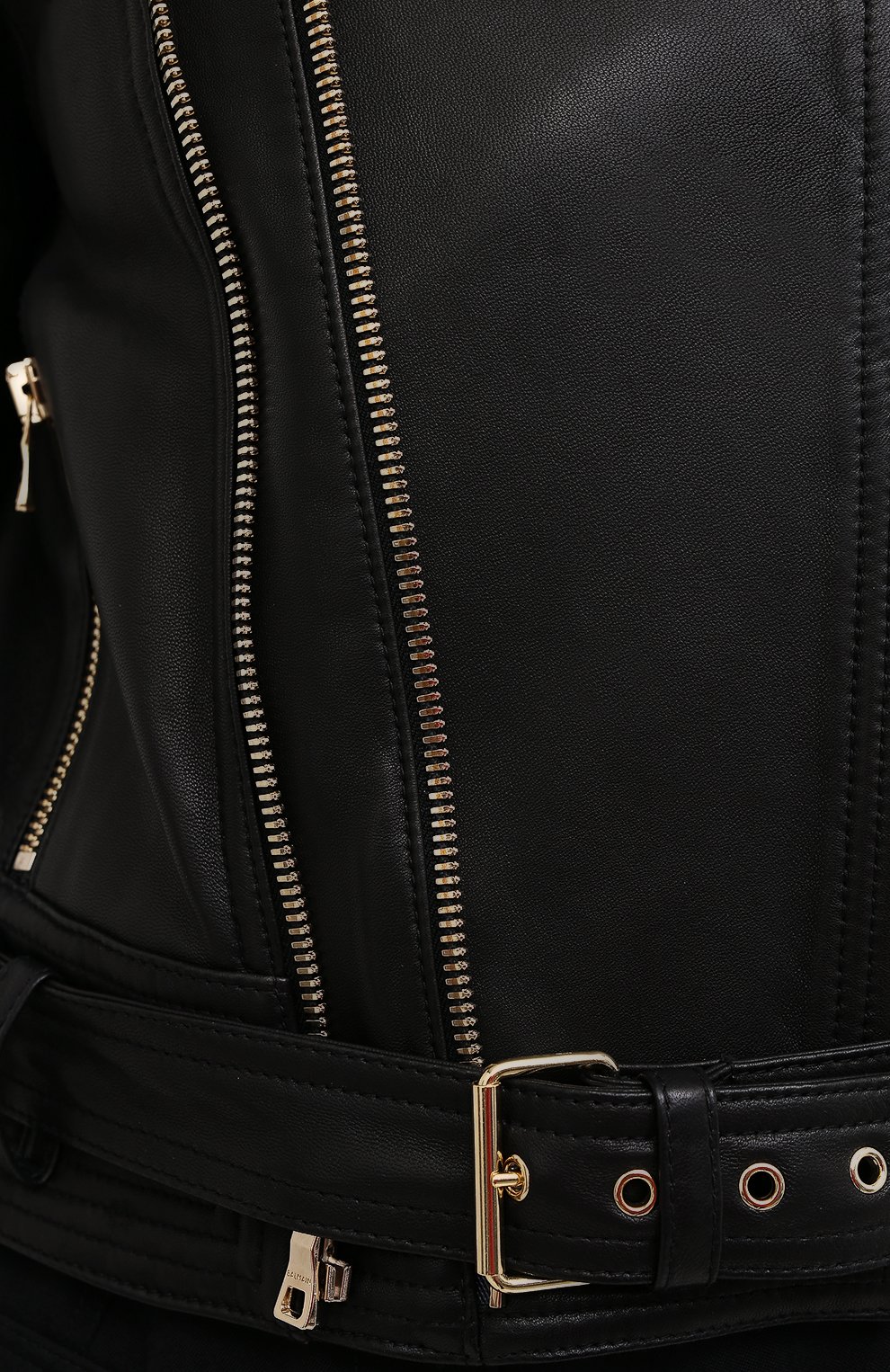 Кожаная куртка BALMAIN черного цвета по цене 238500 руб., арт. UF18253/L025, фото 6 Кожаная куртка BALMAIN, арт. UF18253/L025, фото 6