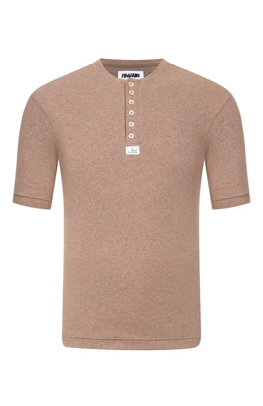 Хлопковая футболка Magliano MGSS26TT01876 Бежевый MGSS26TT01876