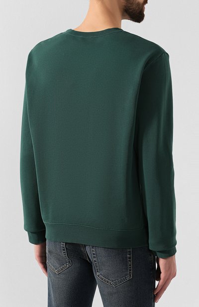 Хлопковый свитшот SAINT LAURENT, арт. 582201/YBKI2, фото 4