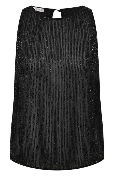 Женский топ с отделкой бисером LOUVE, арт. 25-03-02-02-26-20-01