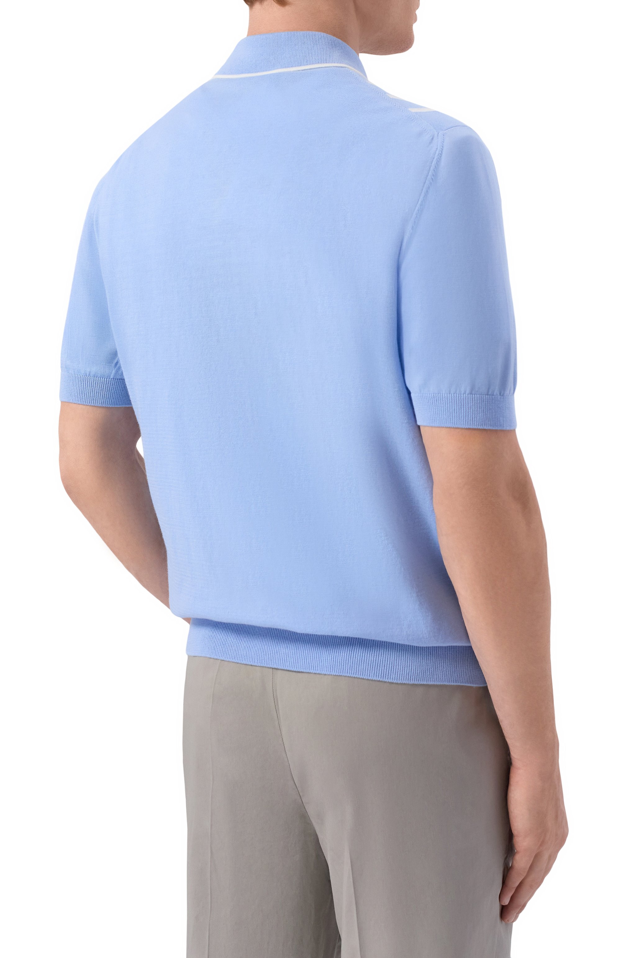 Хлопковая рубашка GRAN SASSO, арт. 59135/18066, фото 4