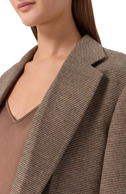 Жакет N21 L041/3005 Коричневый  L041/3005 Фото 5