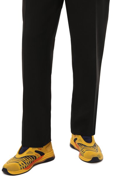 Комбинированные кроссовки ultrapace r GUCCI, арт. 624482 2FS10, фото 3