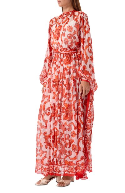 Женское шелковое платье DOLCE & GABBANA, арт. F615BT/GDDRH