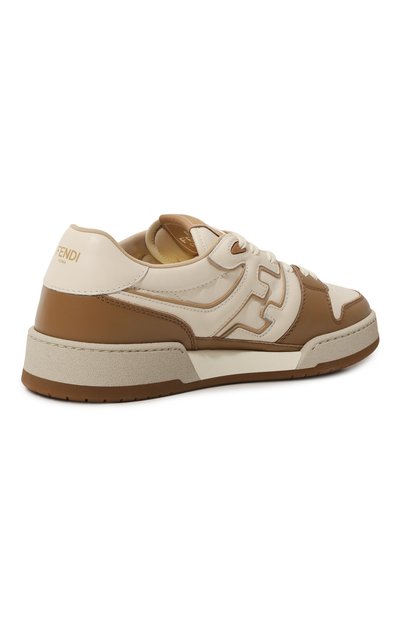 Кожаные кеды fendi match FENDI, арт. 7E1643 A0MN, фото 5