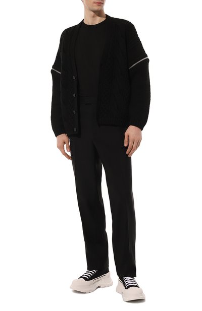 Текстильные ботинки tread slick ALEXANDER MCQUEEN, арт. 705660/W4MV21070, фото 2