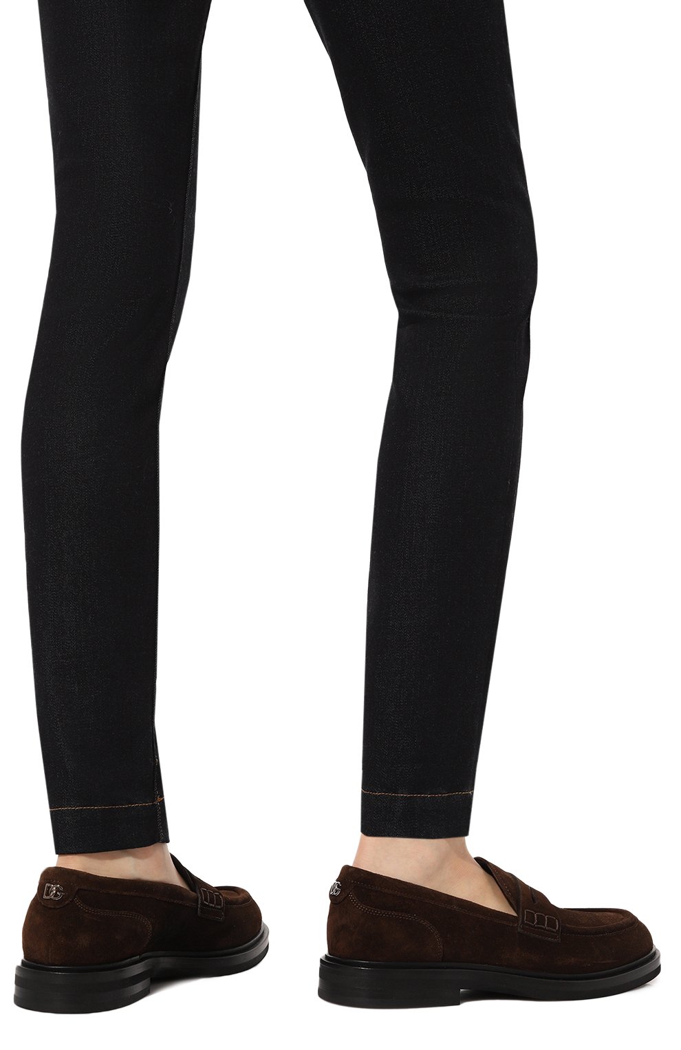 Замшевые пенни-лоферы altavilla DOLCE & GABBANA, арт. CM0078/AS915, фото 3