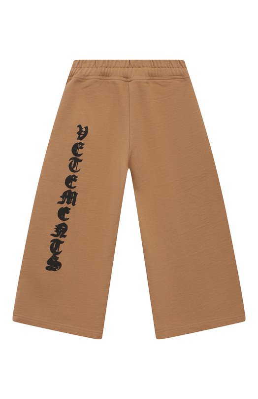 

Хлопковые брюки VETEMENTS, Бежевый