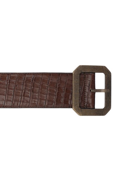 Кожаный ремень SAINT LAURENT, арт. 634578/1ZS0B, фото 3