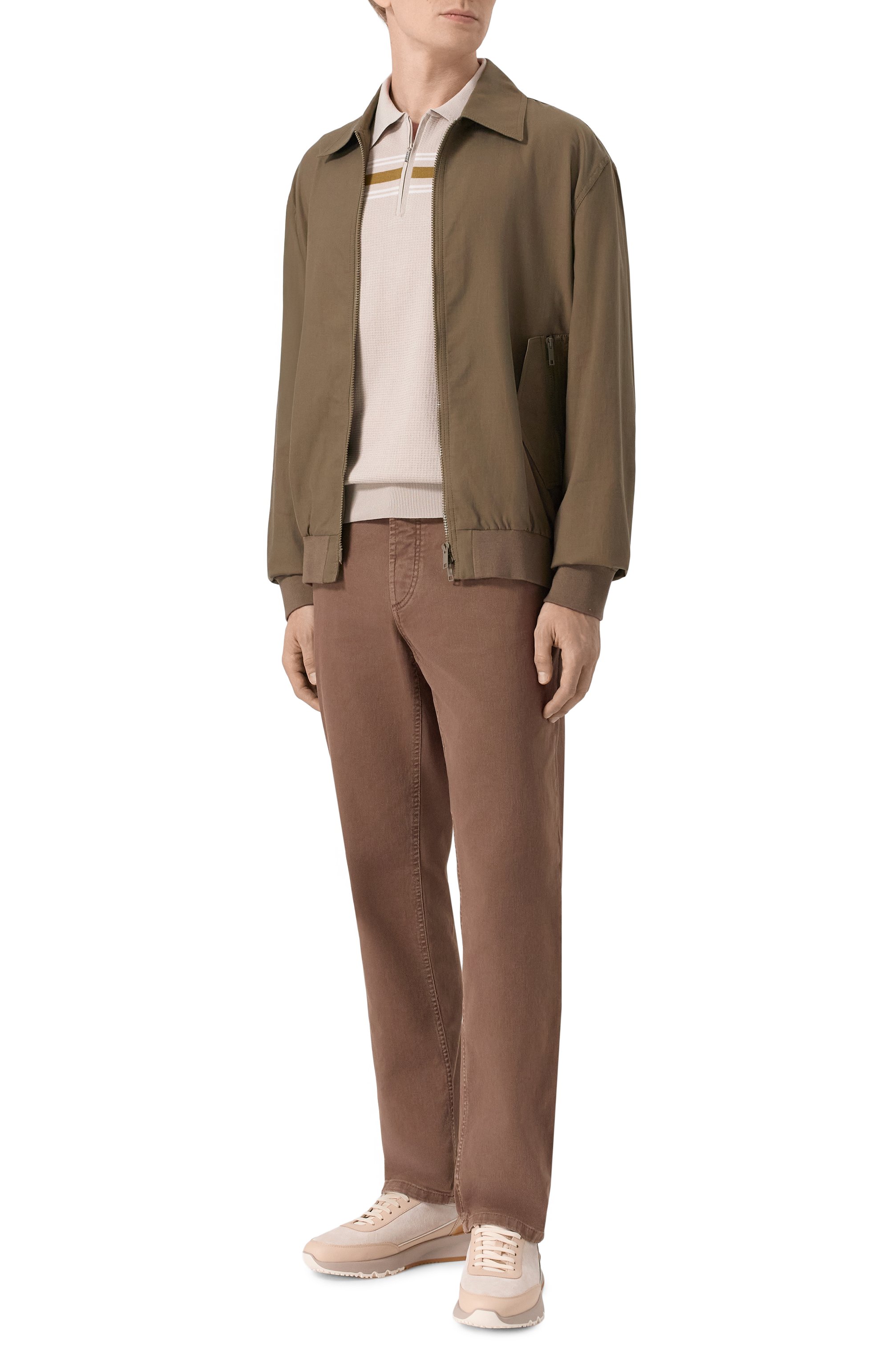 Поло из хлопка и шелка ZILLI, арт. KZP002M0142V0C000, фото 2