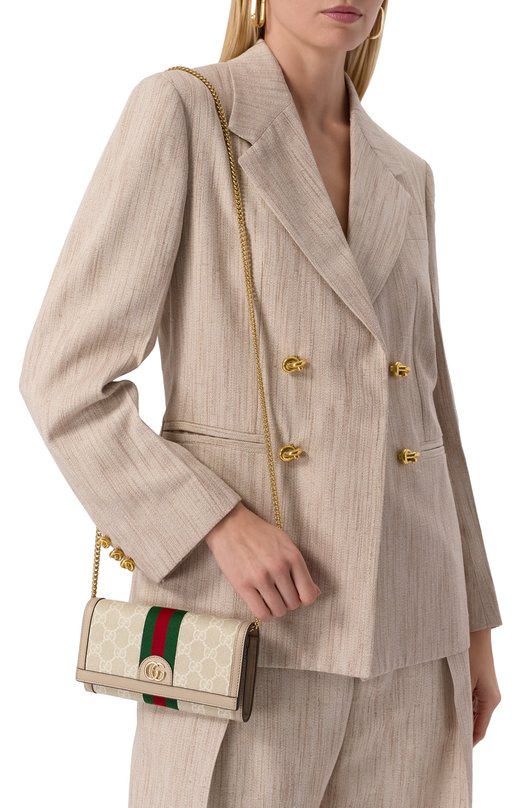 Сумка Ophidia Gucci 772309/2ZGMN Бежевый  772309/2ZGMN Фото 2