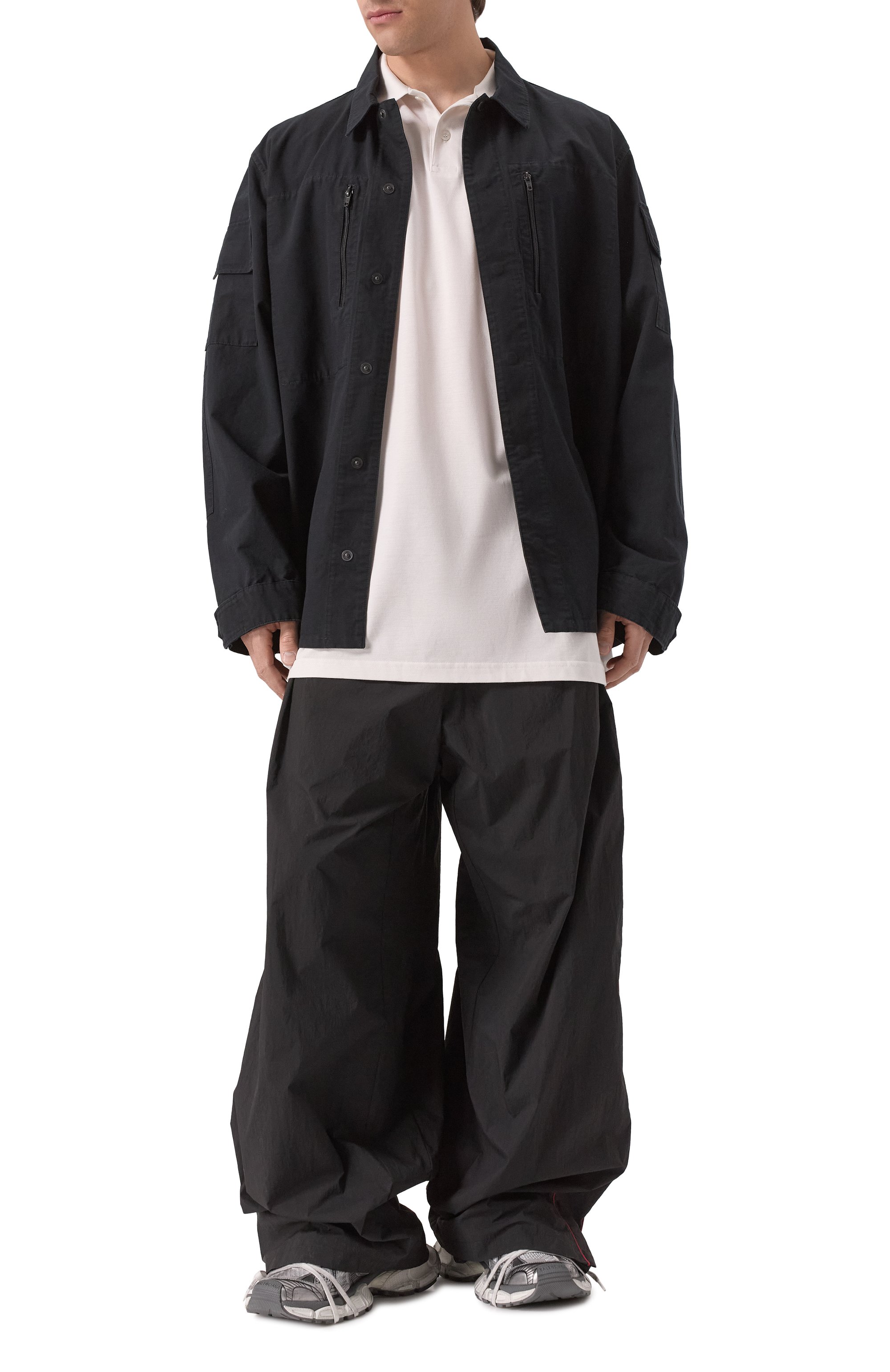 Хлопковое поло garde-robe BALENCIAGA, арт. 817163/TRVW4, фото 2