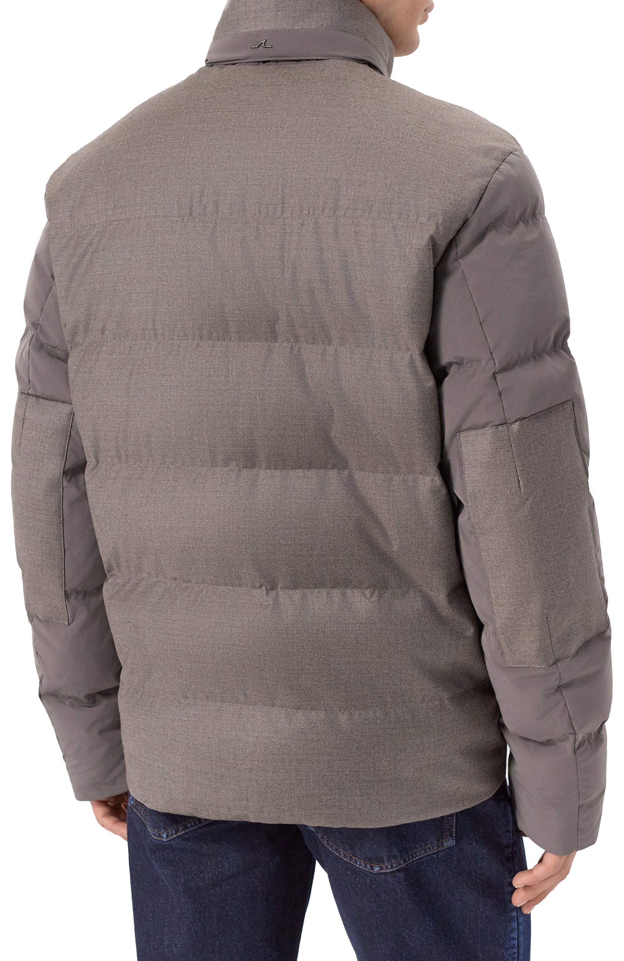 Шерстяной пуховик PAUL&SHARK темно-бежевого цвета по цене 189000 руб., арт. 15312712, фото 6 Шерстяной пуховик PAUL&SHARK, арт. 15312712, фото 6