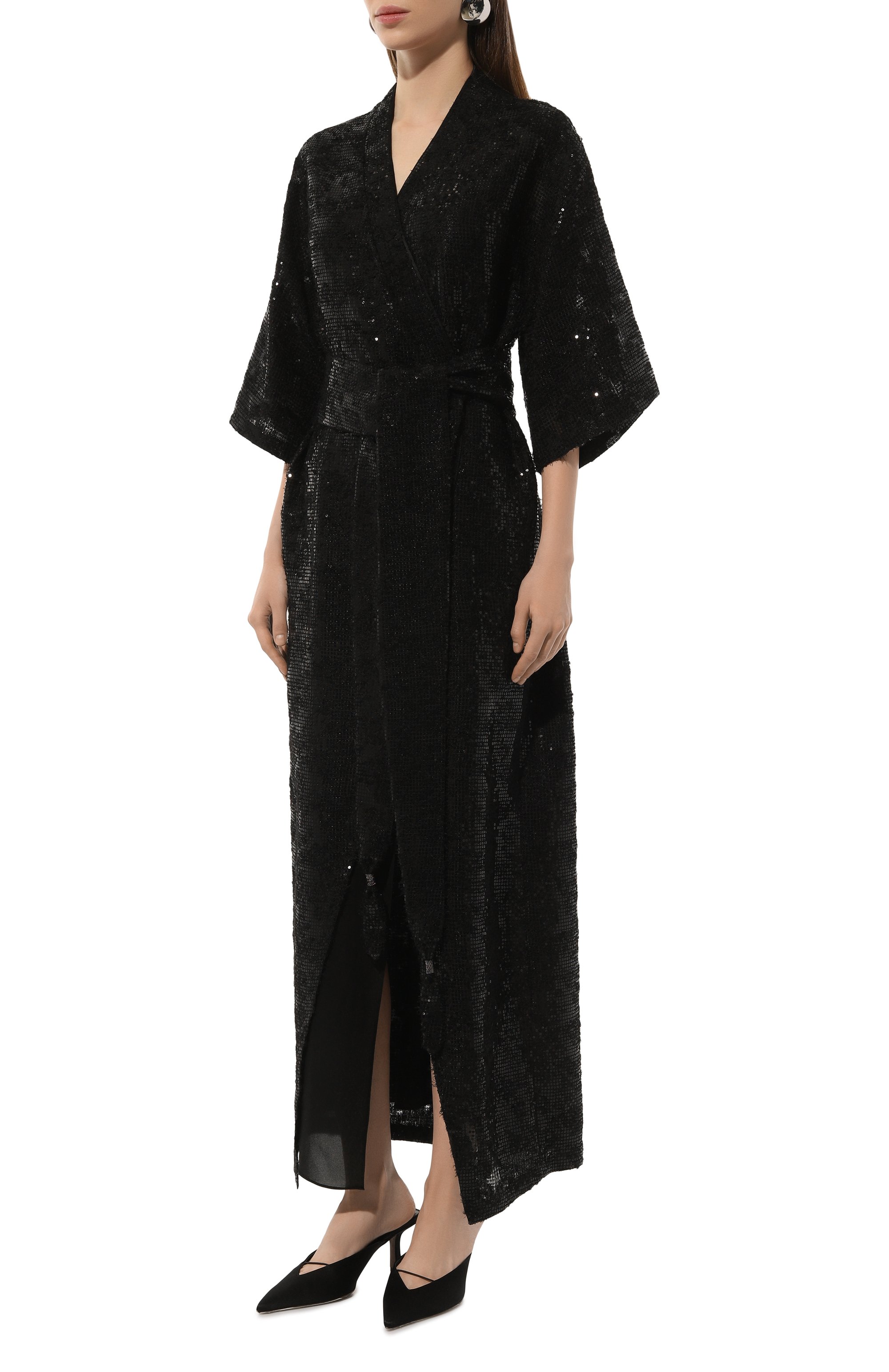 Платье с отделкой пайетками FREEAGE, арт. WS25.DR151.4019.900, фото 3