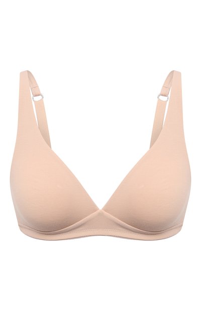 Треугольный бюстгальтер HANRO бежевого цвета по цене 9950 руб., арт. 071387, фото 1 Треугольный бюстгальтер HANRO, арт. 071387, фото 1