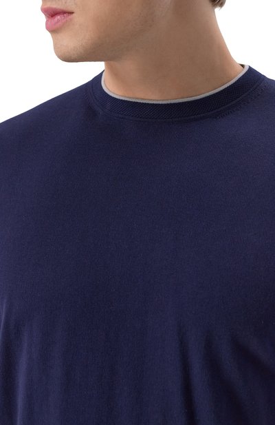 Хлопковый джемпер CANALI, арт. C1050/MK02261, фото 5