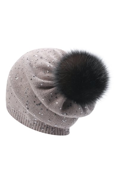 Шапка с помпоном из меха соболя BLACK SABLE, арт. BS-005CP4, фото 3