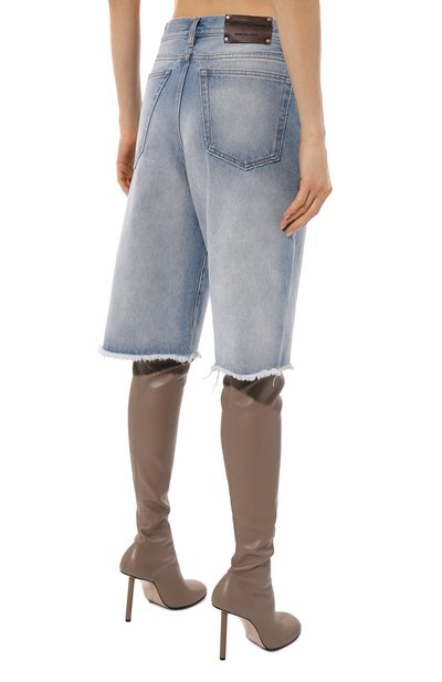 Джинсовые шорты DRIES VAN NOTEN, арт. 242-010927-9391, фото 4