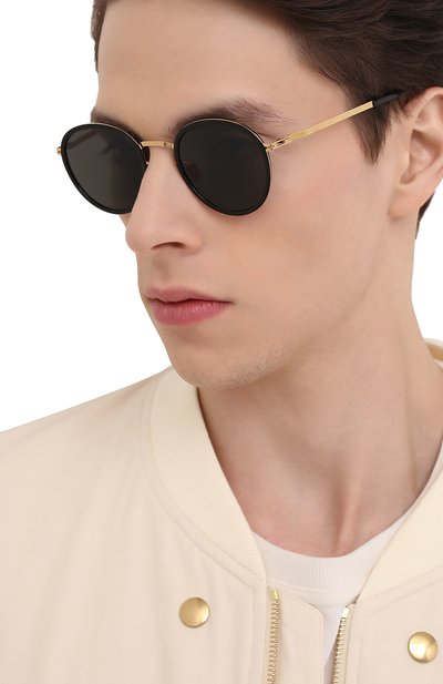 Солнцезащитные очки MYKITA, арт. TUVA/GL0SSYG0LD/BLACK/DARKGREY S0LID 945, фото 3
