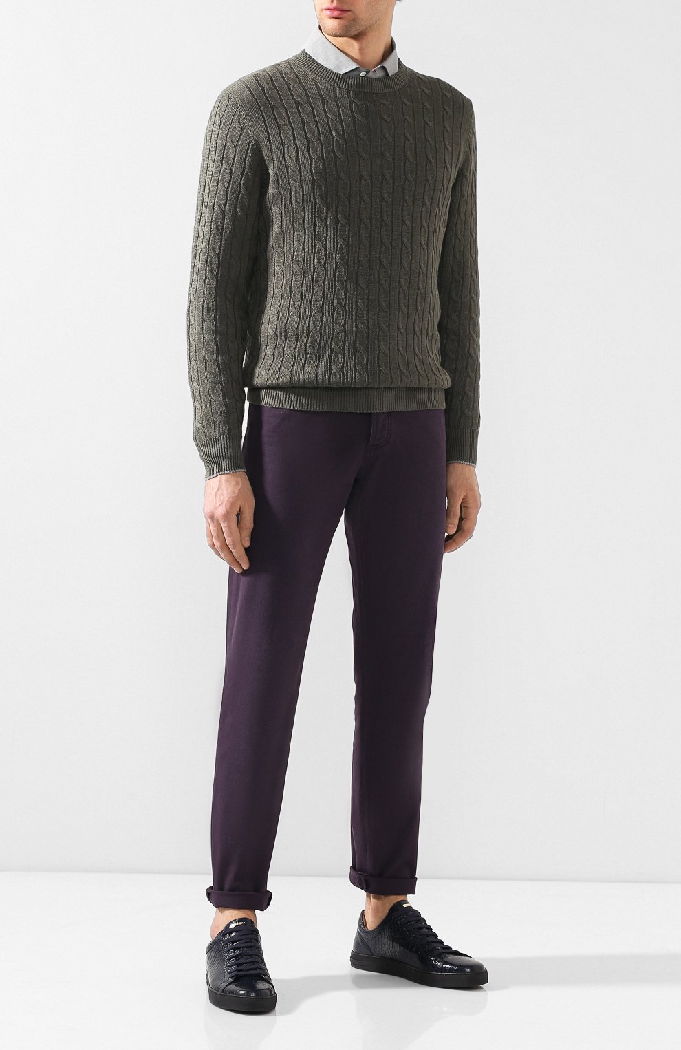 Кожаные кеды MORESCHI, арт. 43016/CQ, фото 2