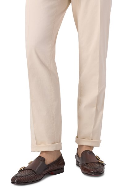 Кожаные монки carlos SANTONI, арт. MCNG19061LA3SWNB, фото 3