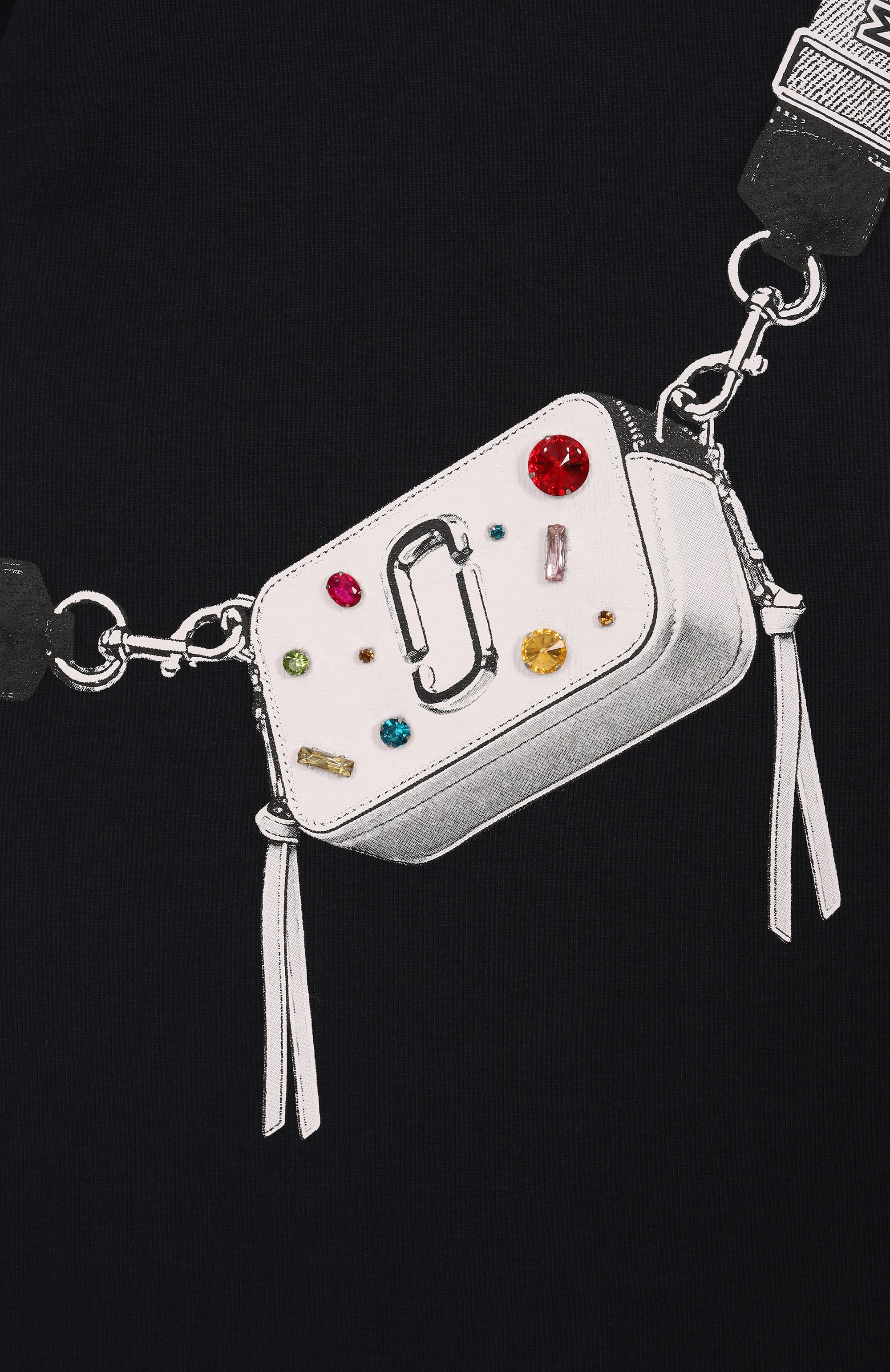 Хлопковое платье MARC JACOBS (THE) темно-синего цвета по цене 22100 руб., арт. W60617, фото 3 Хлопковое платье MARC JACOBS (THE), арт. W60617, фото 3