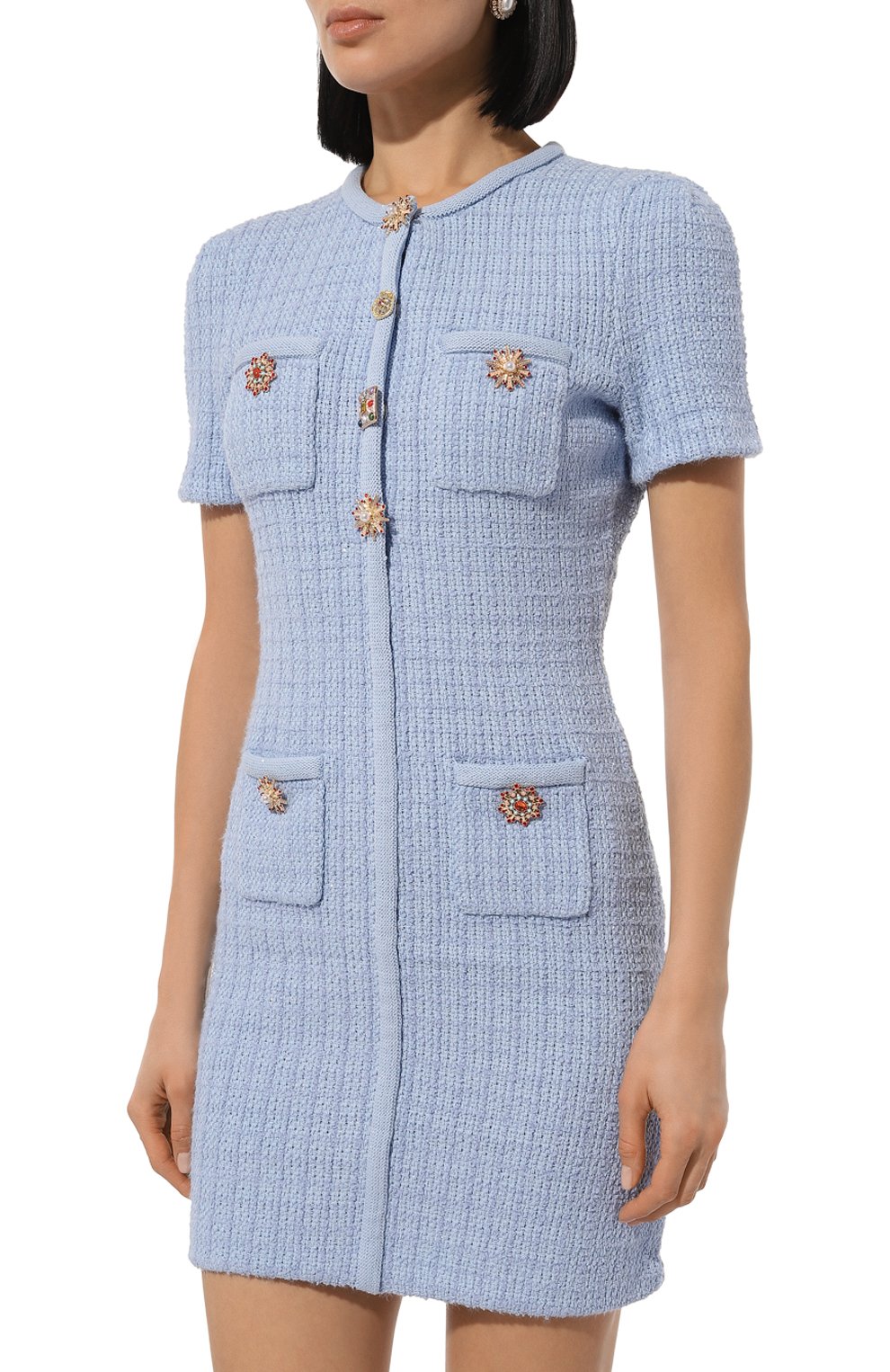 Платье SELF-PORTRAIT, арт. PF24-041SA-BL, фото 3