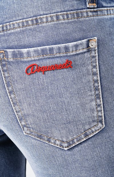 Джинсы DSQUARED2 темно-синего цвета по цене 36550 руб., арт. S75LB0301/S30595, фото 5 Джинсы DSQUARED2, арт. S75LB0301/S30595, фото 5