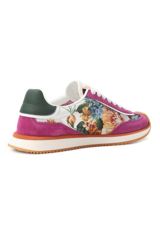 Комбинированные кроссовки DG Cushion Dolce & Gabbana CK2288/AI907 Розовый  CK2288/AI907 Фото 5