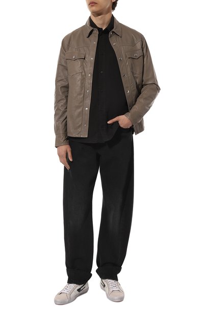 Рубашка из хлопка и льна TRANSIT, арт. CFUTRTW320, фото 2