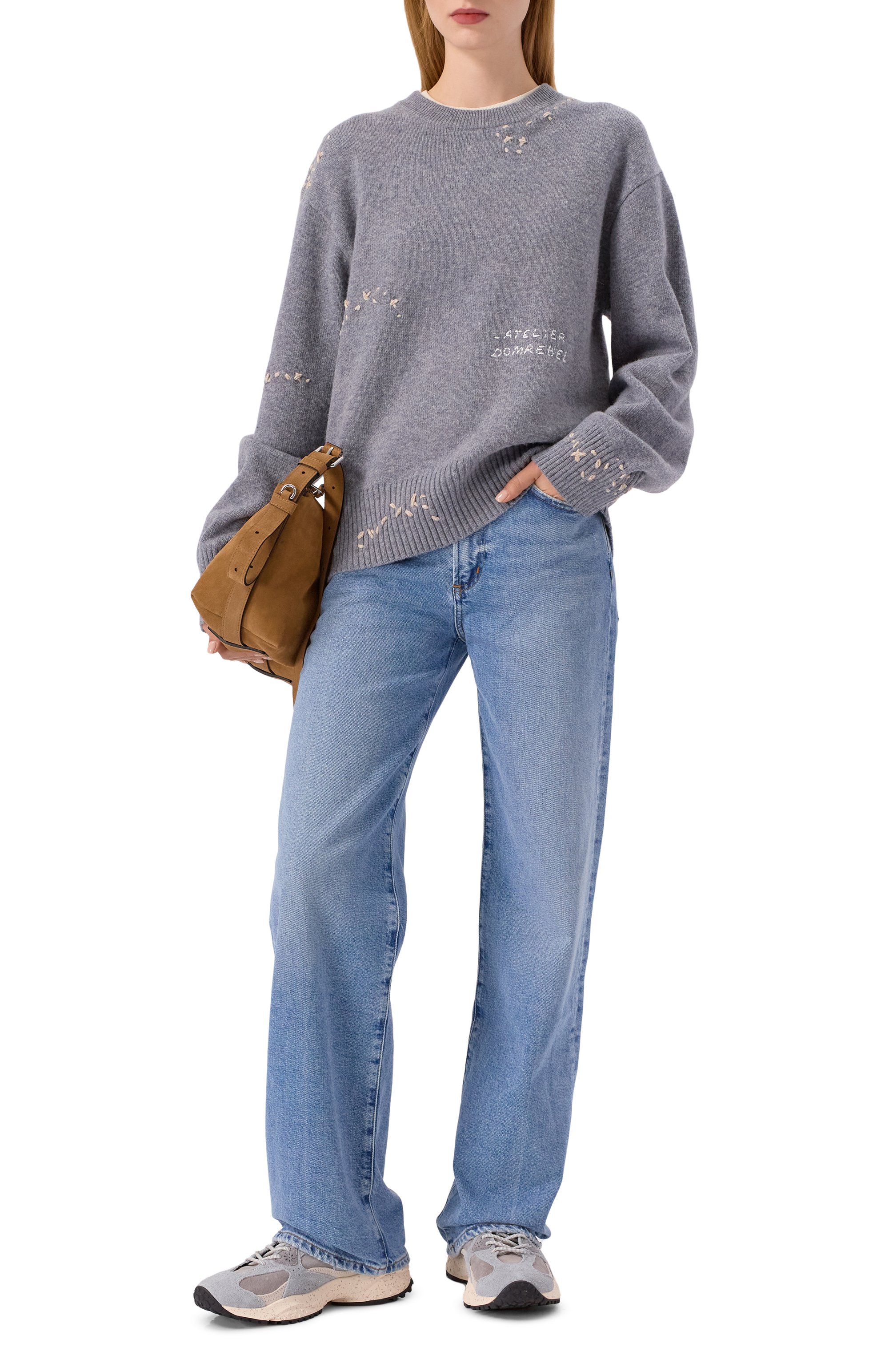 Замшевые кроссовки wave FLOWER MOUNTAIN, арт. 2019505/04/W, фото 3