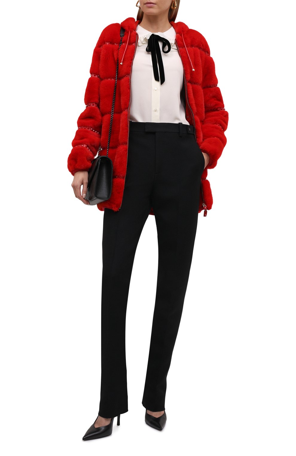 Шуба из норки VALENTINO, арт. SF3FA7601DF, фото 2