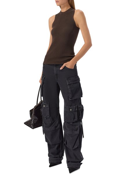 Женский шерстяной топ RICK OWENS, арт. RP02F5635/RIBM