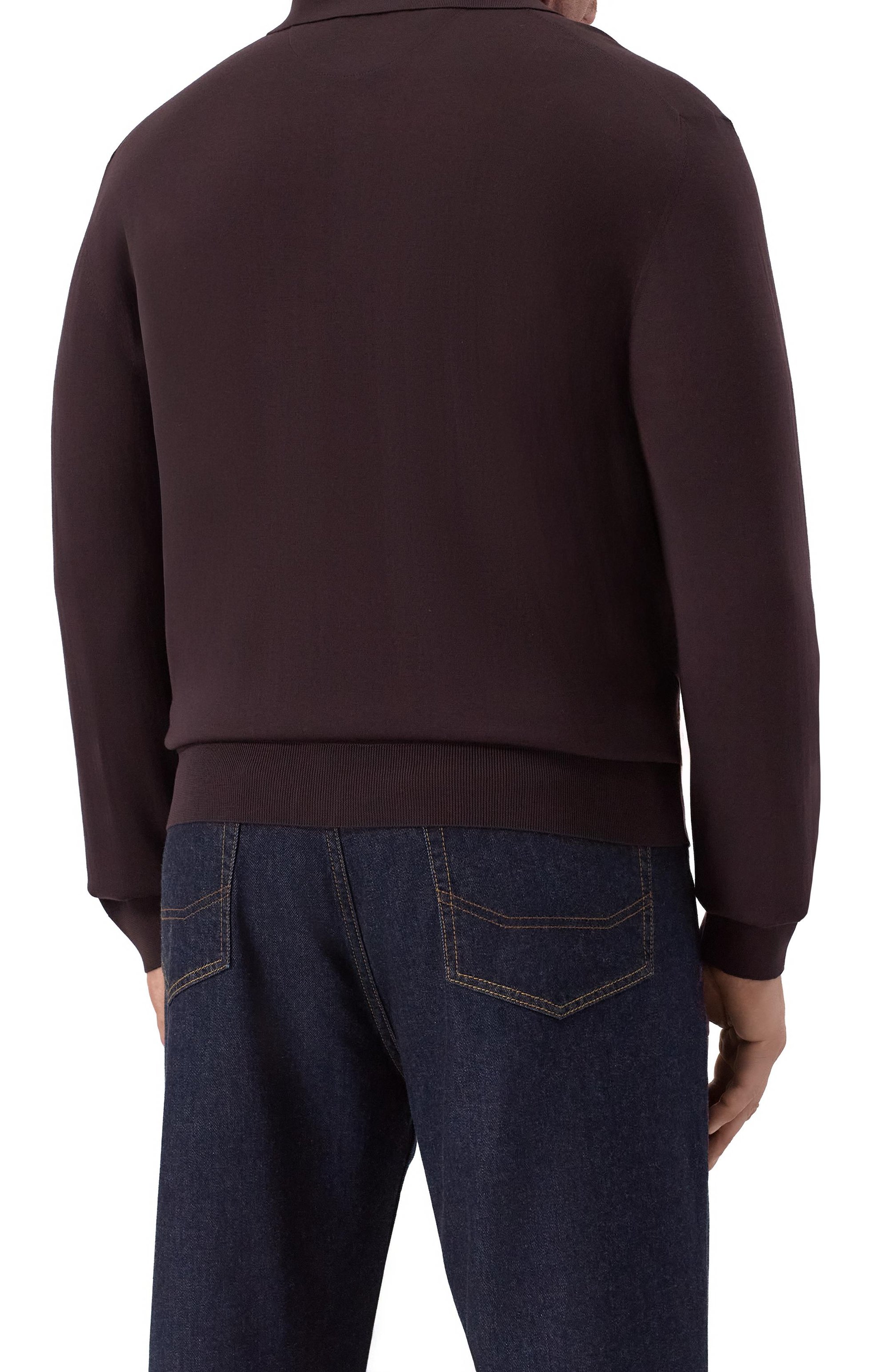 Шерстяное поло ZILLI, арт. KBP001M0202VLIP00, фото 4