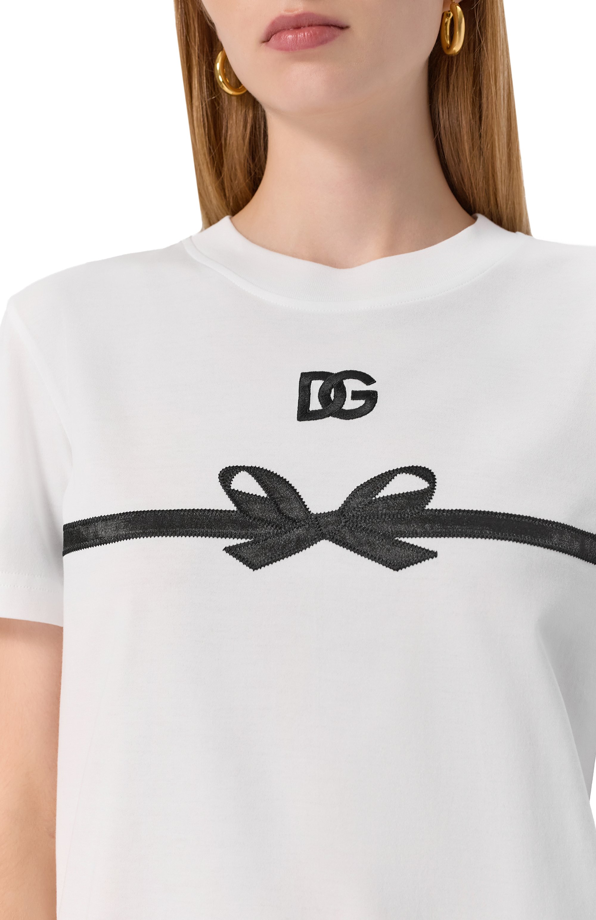 Хлопковая футболка DOLCE & GABBANA, арт. F8V42Z/GDC6B, фото 5